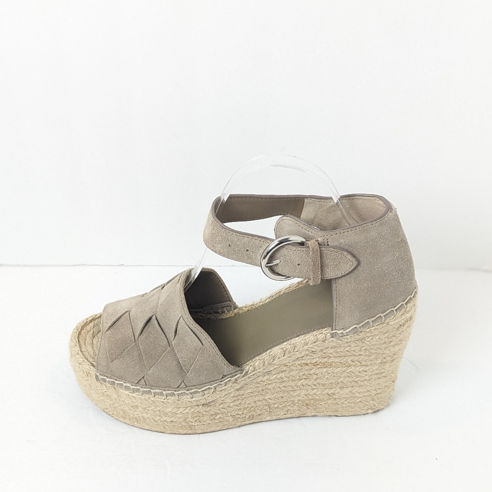 Marc Fisher Suede Espidrille Wedges - Picture 8 of 16